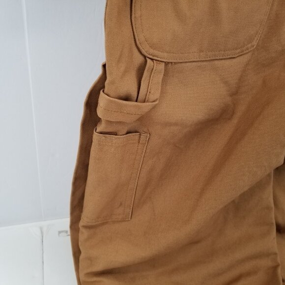 Schmidt 40-42 Overalls Coveralls Insulated Brown Medium short - Picture 11 of 15